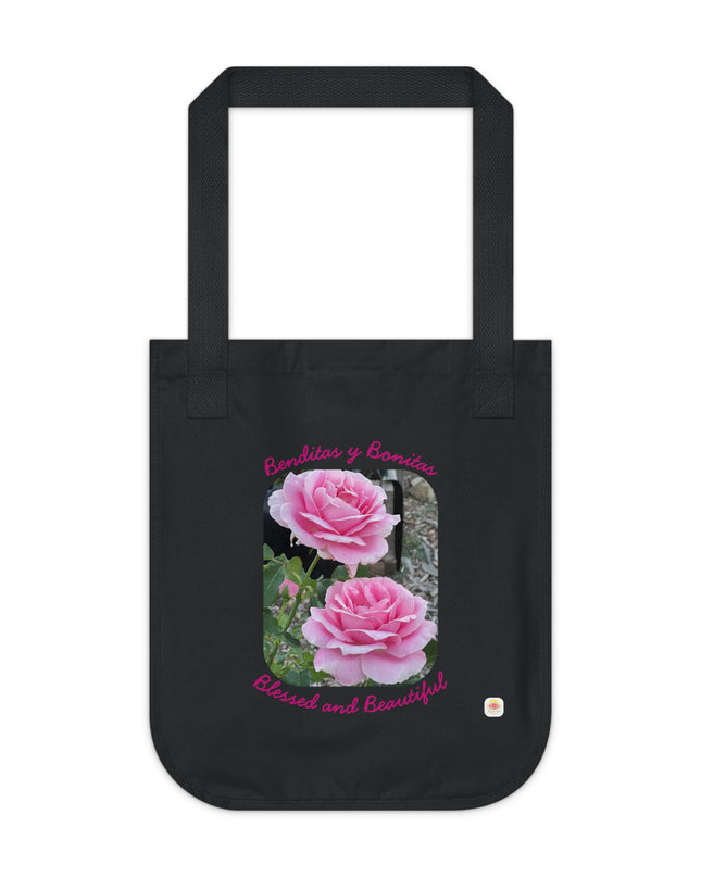 "Blessed and Beautiful" Organic Canvas Tote Bag