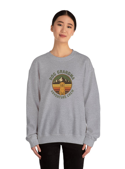 "Dog Grandma Adventure Crew" Unisex Sweatshirt