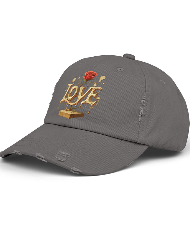 "Love (Salvador Dali)" Unisex Distressed Cap