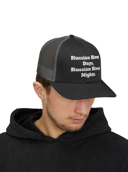 "Russian River Days, Russian River Nights" Snapback Trucker Cap
