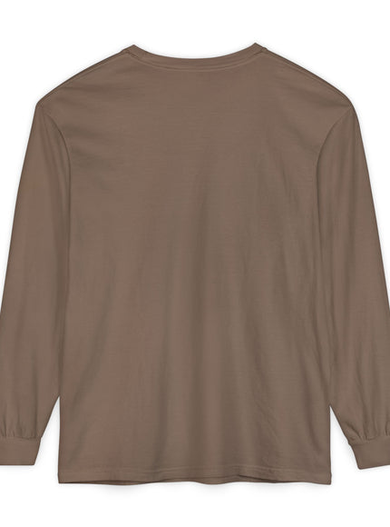 "Tides and Tall Trees" Unisex Garment-dyed Long Sleeve T-Shirt