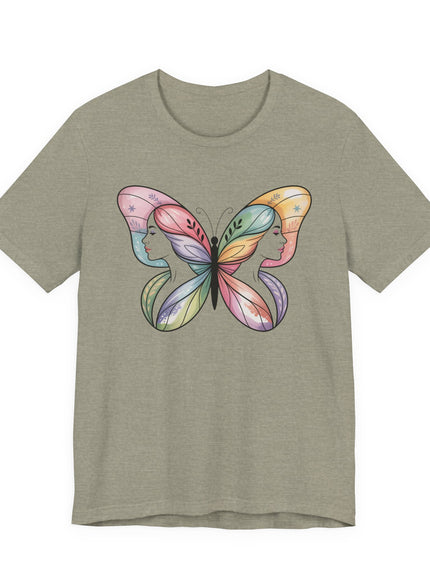"Butterfly Woman" Unisex Short Sleeve Tee