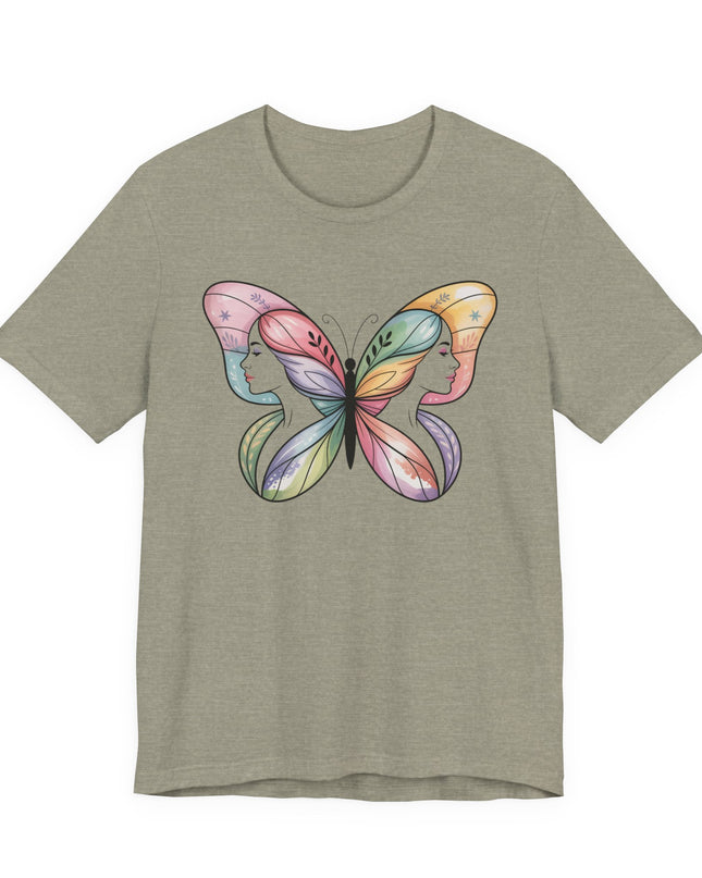 "Butterfly Woman" Unisex Short Sleeve Tee