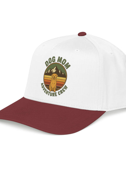 "Dog Mom" Mid Profile Baseball Cap