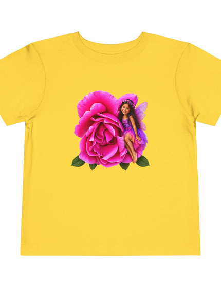 "Rose Fairy" Toddler Short Sleeve Tee