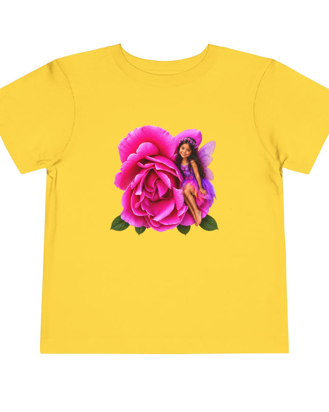 "Rose Fairy" Toddler Short Sleeve Tee