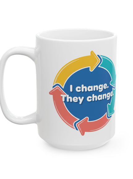 "I Change. They Change" Ceramic Mug, (11oz, 15oz)