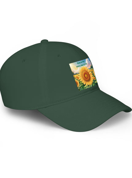 "Keep on the Sunny Side of Life" Low Profile Baseball Cap