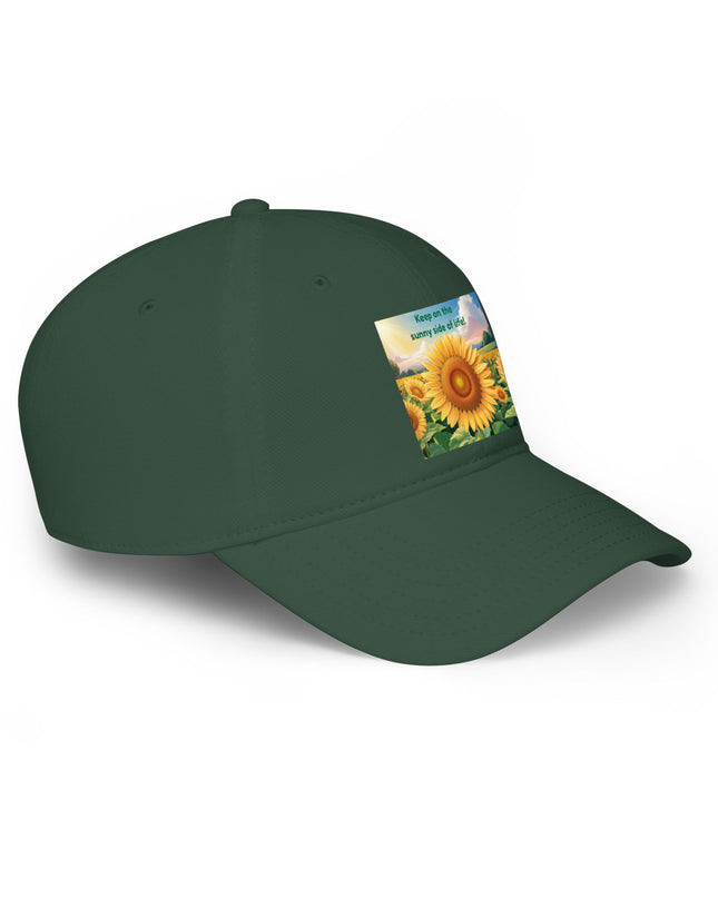 "Keep on the Sunny Side of Life" Low Profile Baseball Cap
