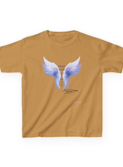 "Trust Your Wings, Not the Branch" Kids Heavy Cotton Tee