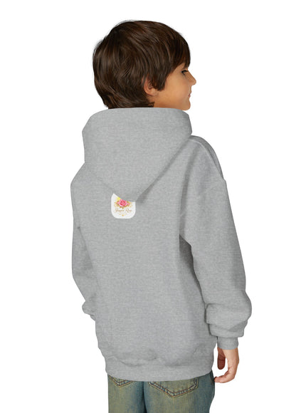 "My Father Says I am Royalty" Youth Heavy Blend Hooded Sweatshirt