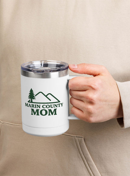 "Marin Country Mom" Coffee Mug Tumbler, 15oz