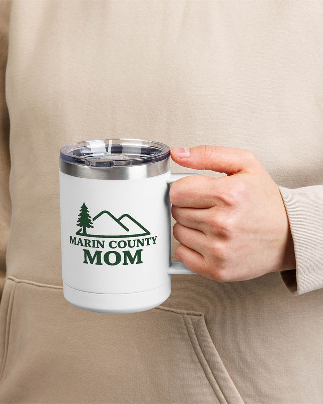"Marin Country Mom" Coffee Mug Tumbler, 15oz