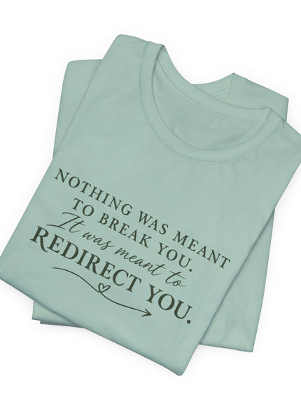 "Redirect You" Unisex Jersey Short Sleeve Tee