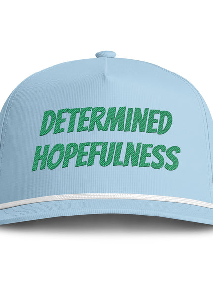 "Determined Hopefulness" Sunwashed Rope Cap