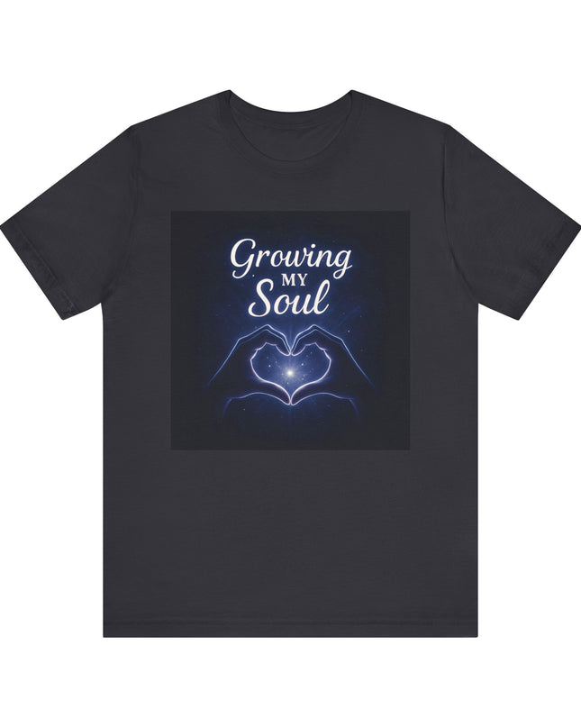 "Growing my soul, blue celestial" Unisex Jersey Short Sleeve Tee