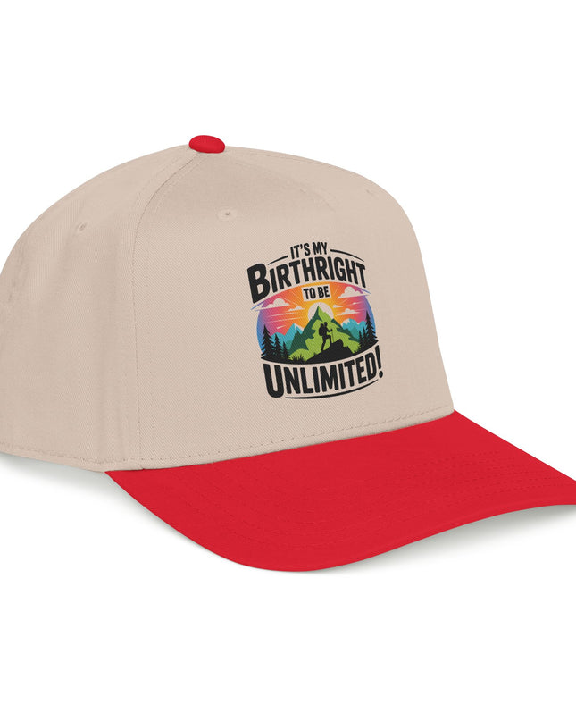 "It's my Birthright to be Unlimited" Mid Profile Baseball Cap