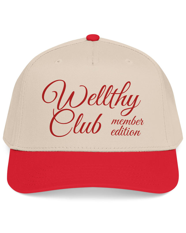 Wellthy Club Mid Profile Baseball Cap