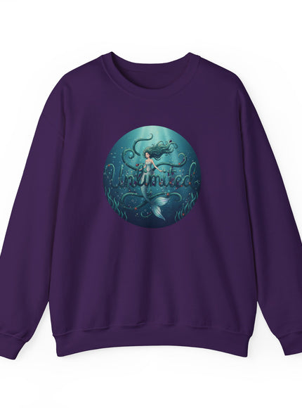 "Unlimited Mermaid" Unisex Adult Sweatshirt