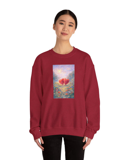 "Valentine's Day - Monet Style" Unisex Adult Sweatshirt