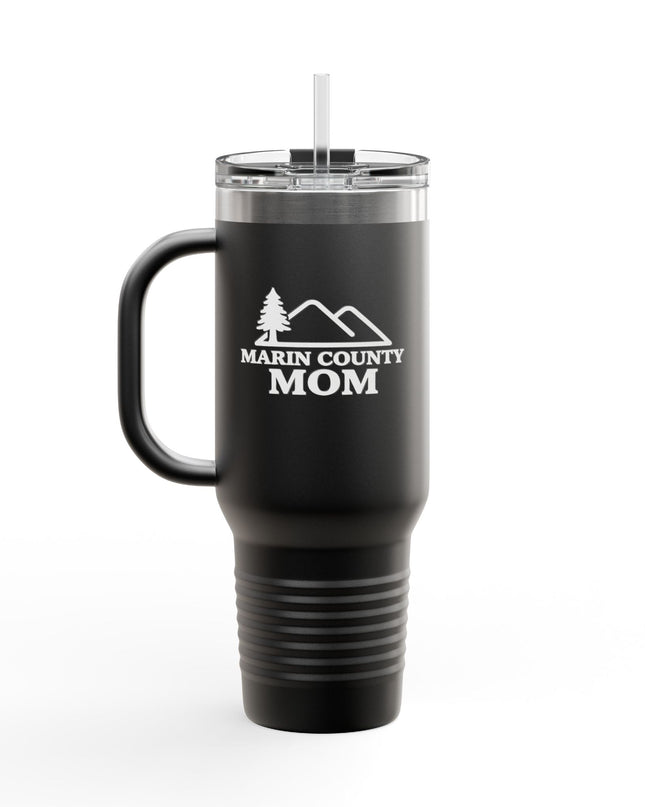 "Marin County Mom" Insulated Travel Mug, 40oz