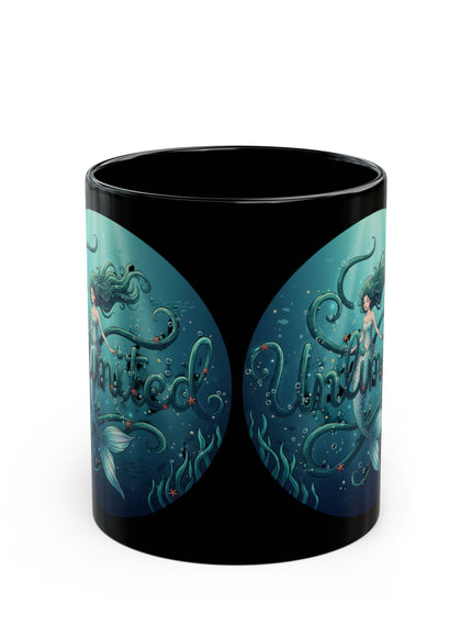 "Unlimited Mermaid" Black Mug (11oz, 15oz)