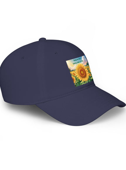 "Keep on the Sunny Side of Life" Low Profile Baseball Cap