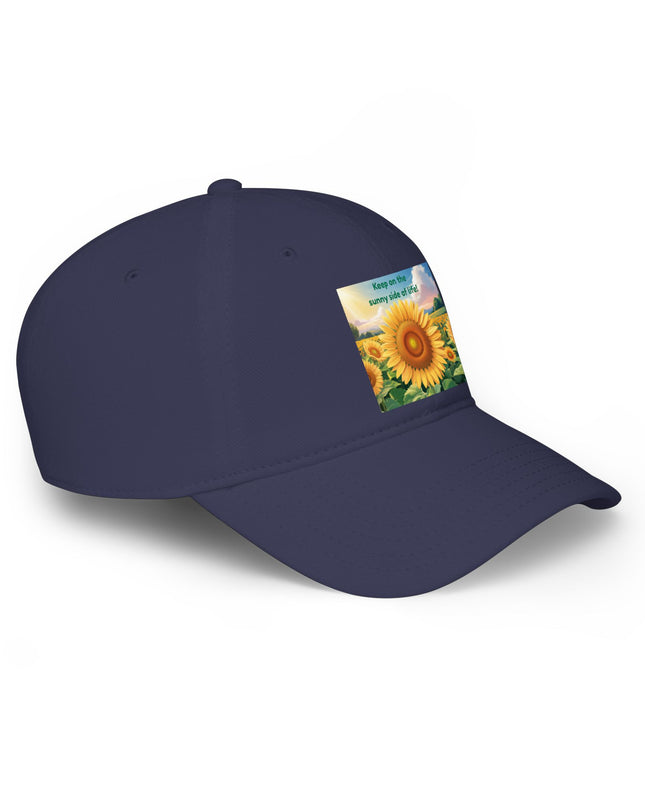 "Keep on the Sunny Side of Life" Low Profile Baseball Cap
