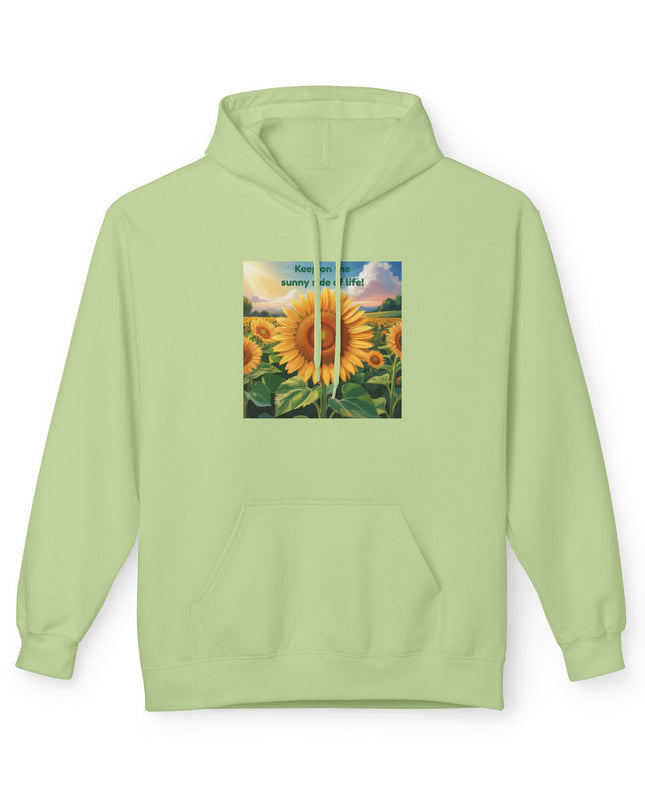 "Keep on the Sunny Side of Life" Unisex Midweight Softstyle Fleece Hoodie