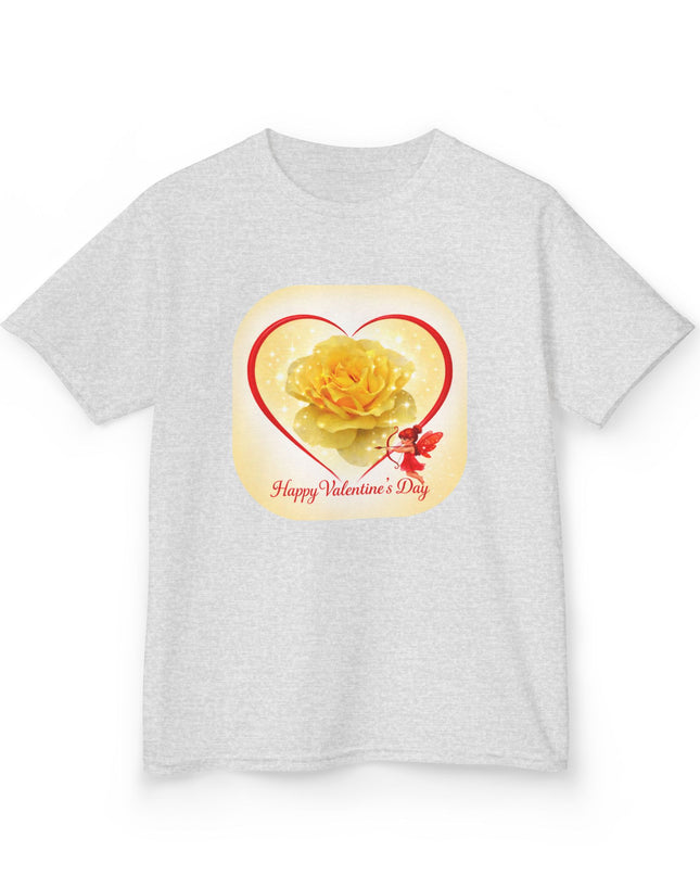"Happy Valentine's Day" Kids Heavy Cotton Tee