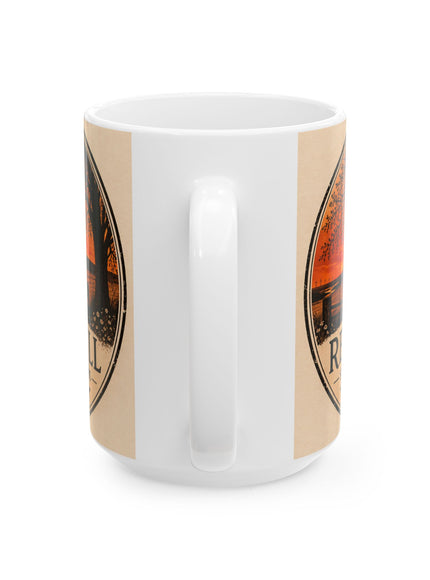 "Red Hill Sunset Farms" Ceramic Mug, (11oz, 15oz)