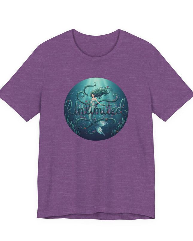 "Unlimited Mermaid" Unisex Jersey Short Sleeve Tee