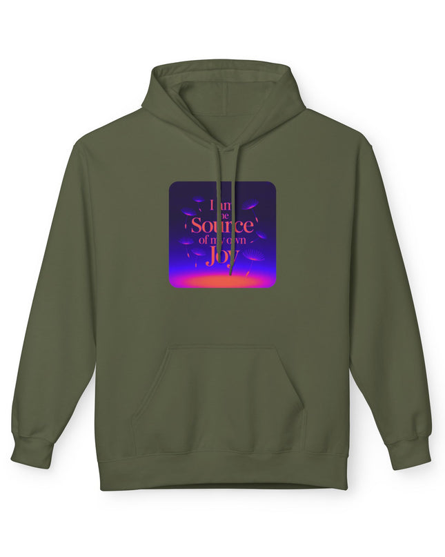 "I Am the Source of my Own Joy" Unisex Midweight Softstyle Fleece Hoodie
