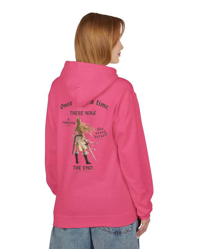 "Once Upon a Time V2" Front and Back Unisex Midweight Softstyle Fleece Hoodie