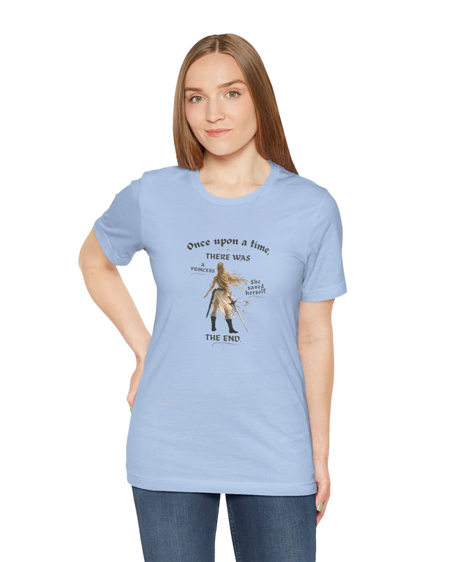 "She Saved Herself" Unisex Jersey Short Sleeve Tee