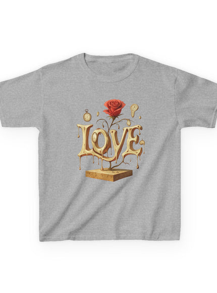"Love (Salvador Dali style)" Kids Heavy Cotton Tee