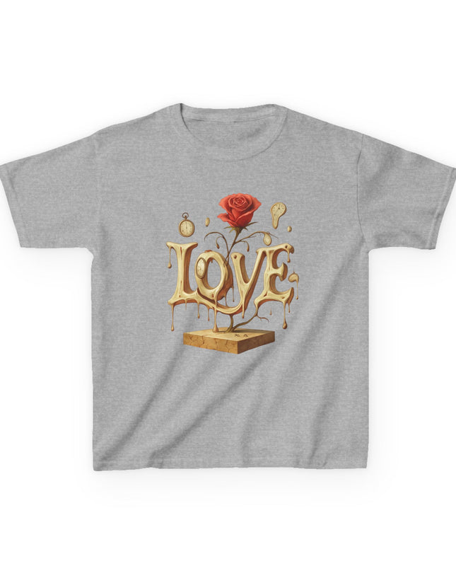 "Love (Salvador Dali style)" Kids Heavy Cotton Tee