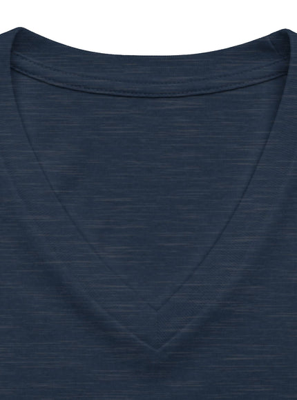 "Marin County, Above the Fog - no text" Women’s Relaxed Heather CVC V-Neck Tee