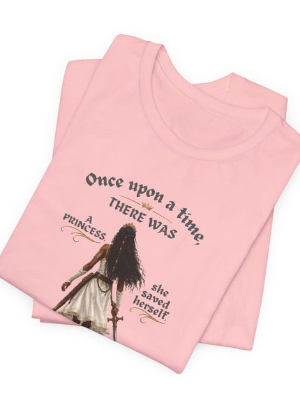"She Saved Herself V4" Unisex Jersey Short Sleeve Tee