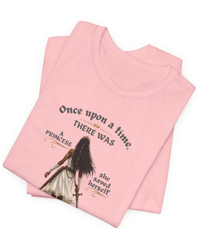 "She Saved Herself V4" Unisex Jersey Short Sleeve Tee