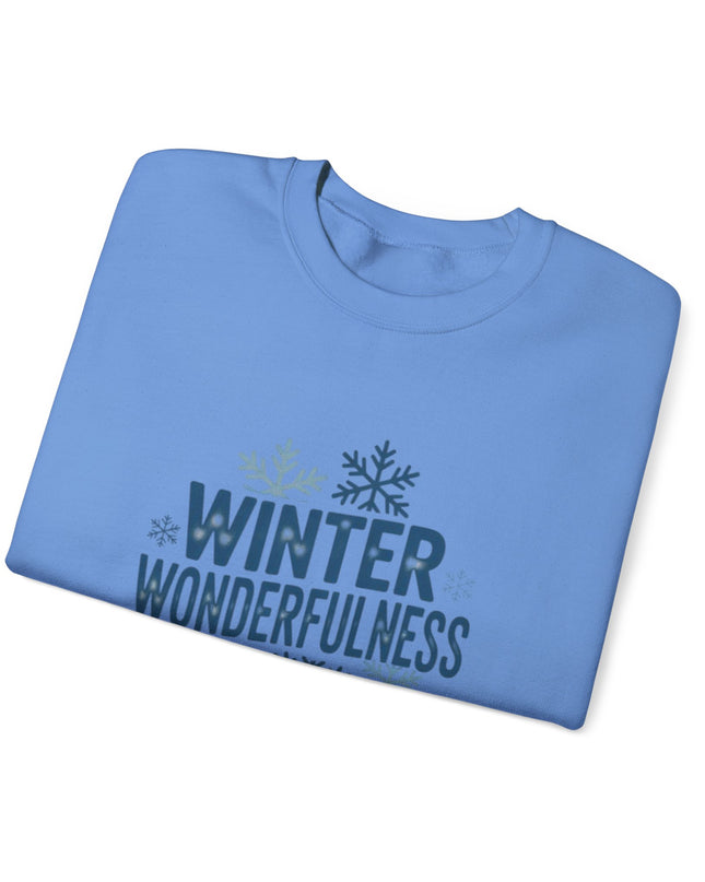 "Winter Wonderfulness" Unisex Adult Sweatshirt
