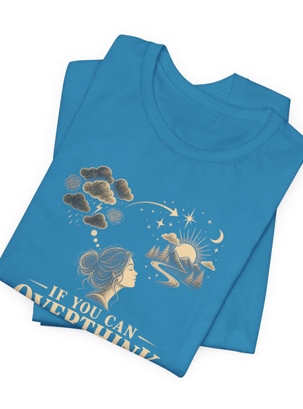 "Overthink" Unisex Jersey Short Sleeve Tee