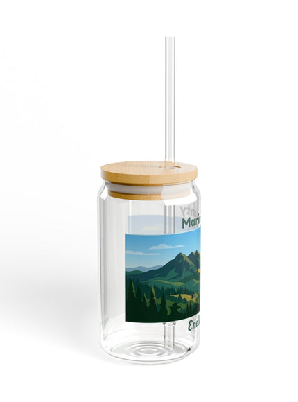 "Marin County - Endless Views" Sipper Glass, 16oz