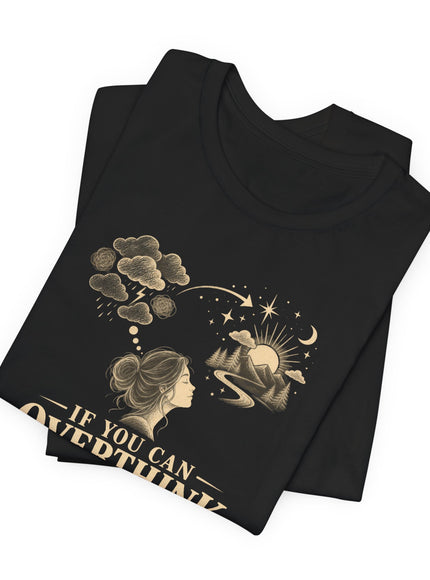 "Overthink" Unisex Jersey Short Sleeve Tee