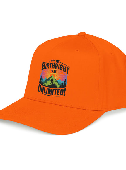 "It's my Birthright to be Unlimited" Mid Profile Baseball Cap