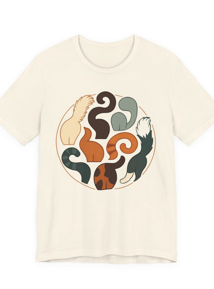 "Cat Tails (image)" Unisex Jersey Short Sleeve Tee