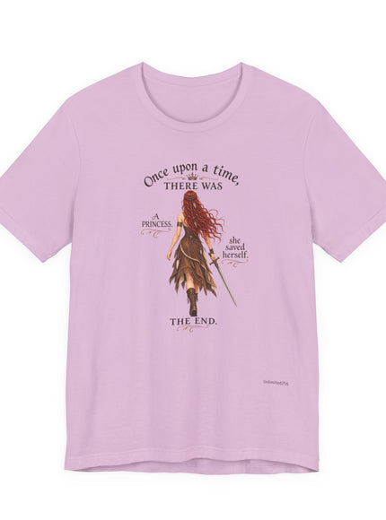 "She Saved Herself V5" Unisex Jersey Short Sleeve Tee