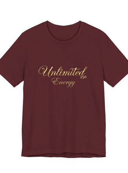"Unlimited 256 Energy" Unisex Jersey Short Sleeve Tee