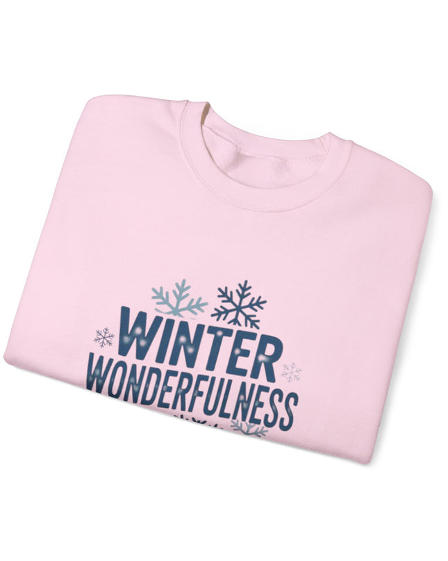 "Winter Wonderfulness" Unisex Adult Sweatshirt
