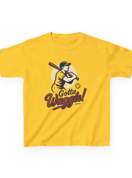 "Gotta Waggle!" Kids Heavy Cotton Tee